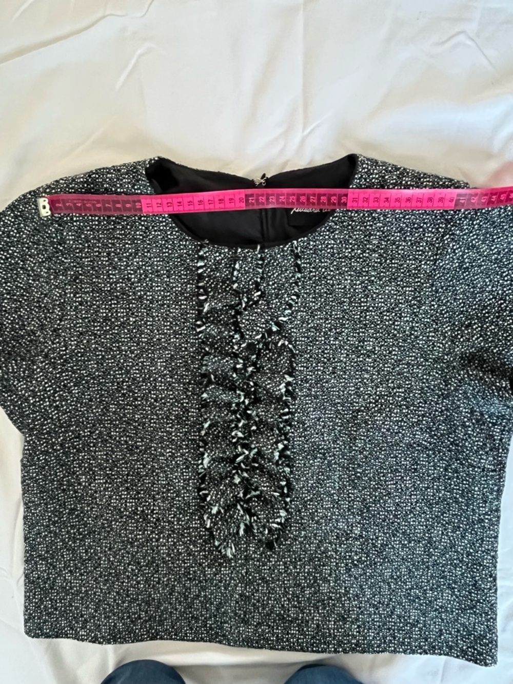 Sandra Angelozzi Tweed top - Picture 6 of 6